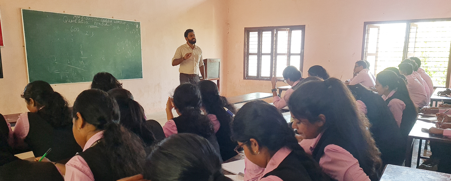 MBA Entrance Workshop at Don Bosco College, Kottiyam