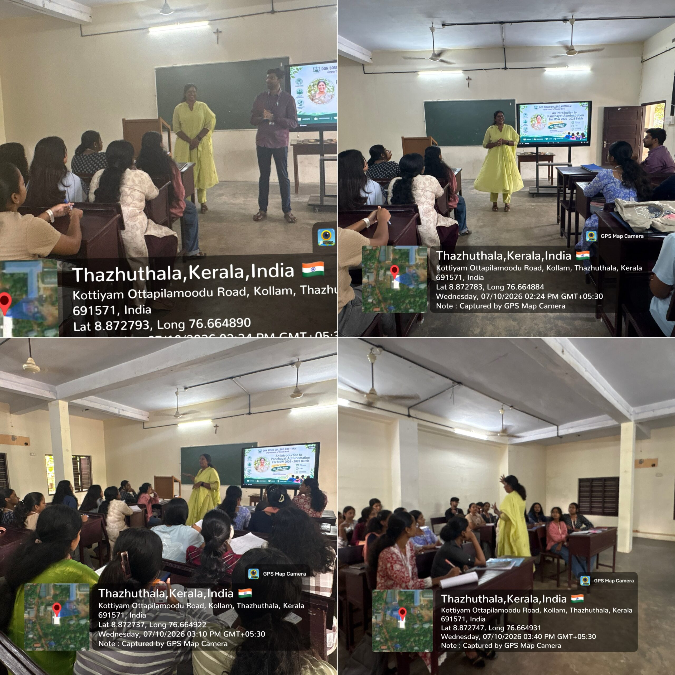 Session on Panchayat Administration Organized